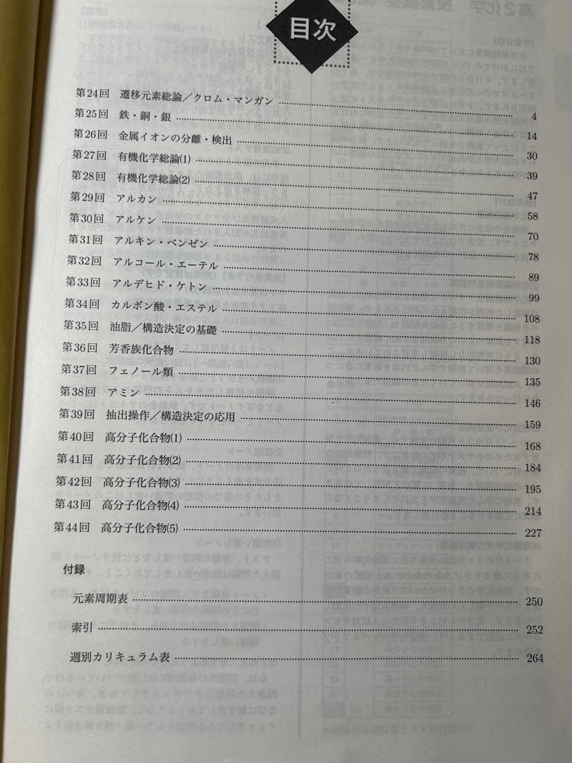 高2化学 化学基礎講座 前期後期セット 鉄緑会