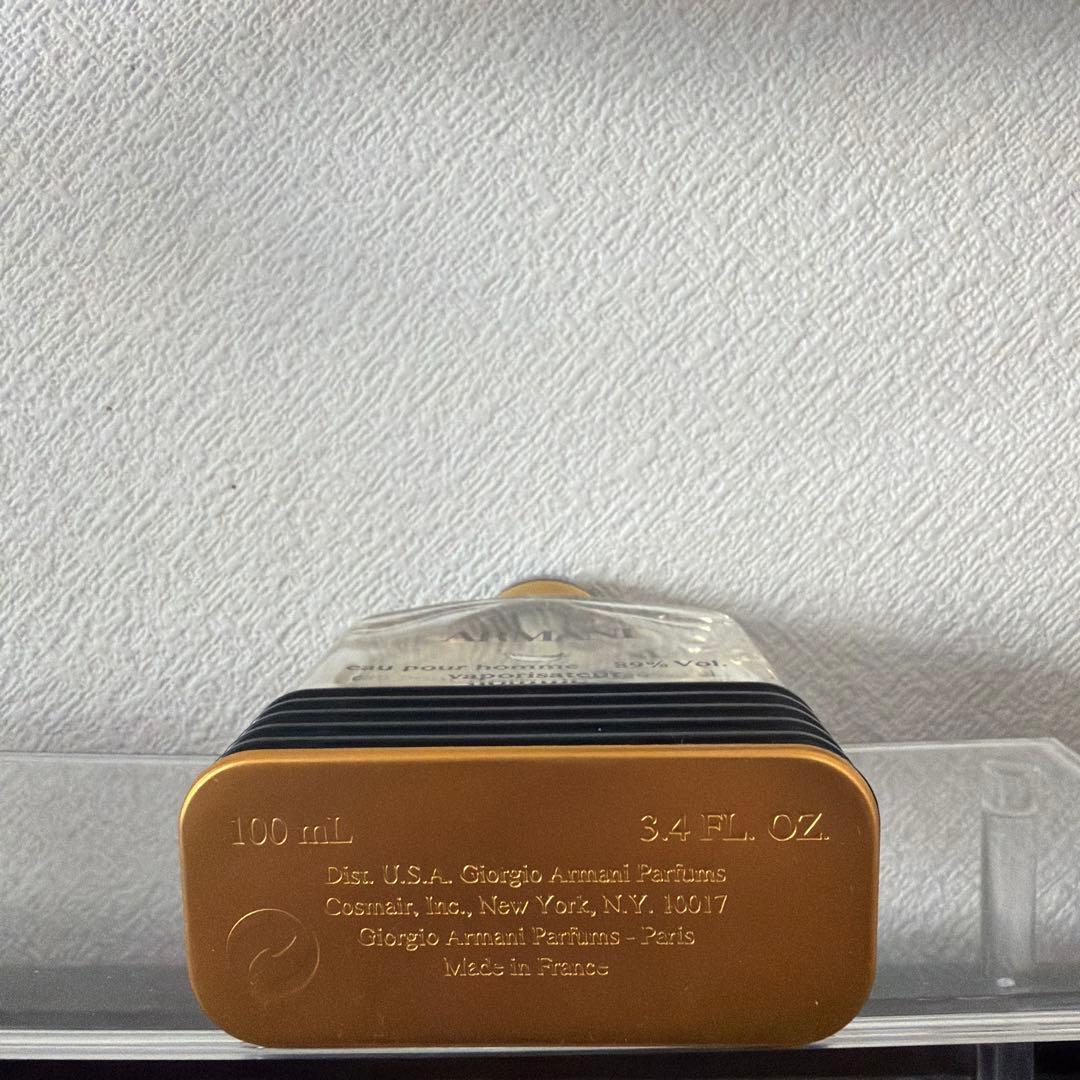 【ほぼ未使用品】GIORGIO ARMANI オー プールオム 100ml