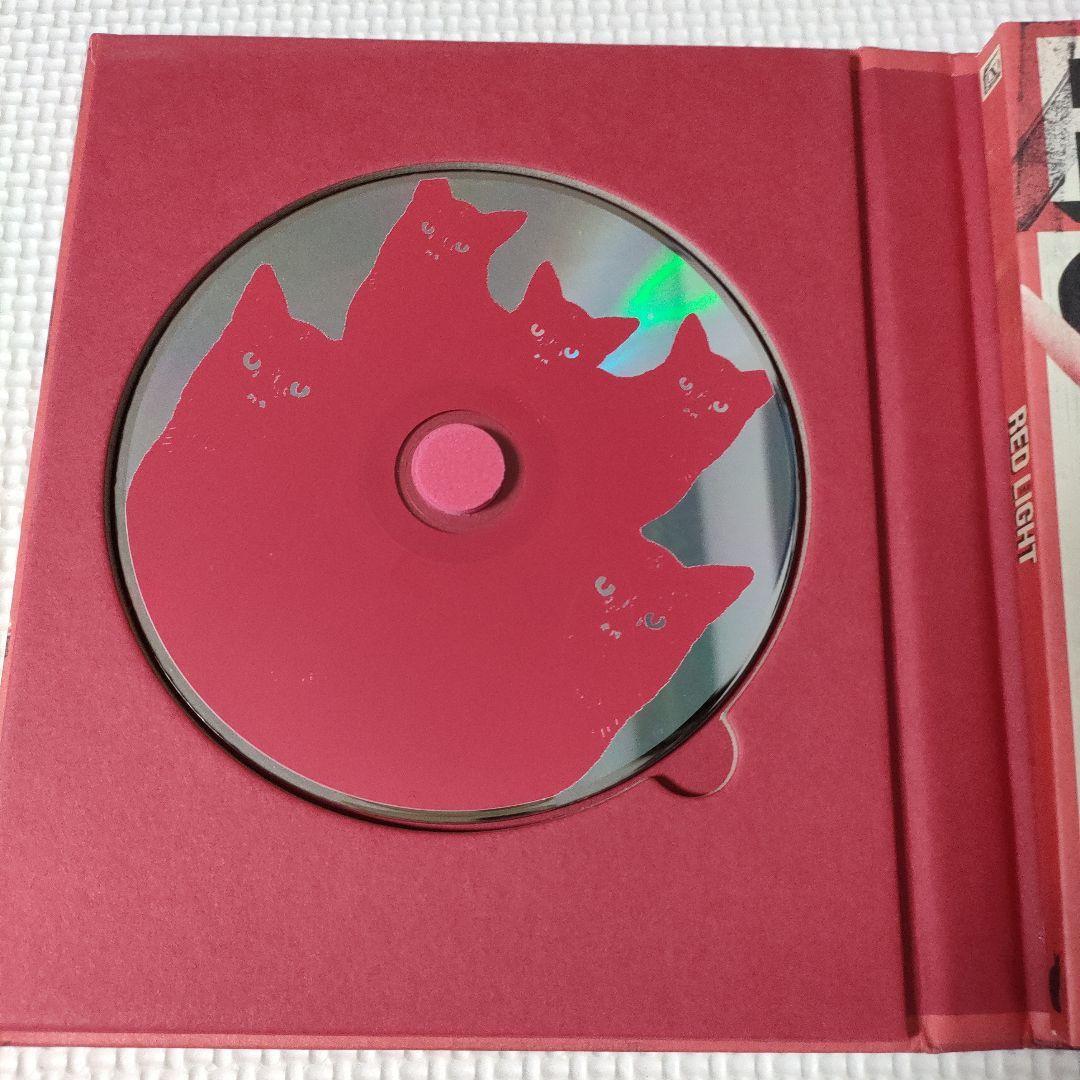 f(x) 【 RED LIGHT 】 韓国盤CD ステッカー トレカ付 ルナ