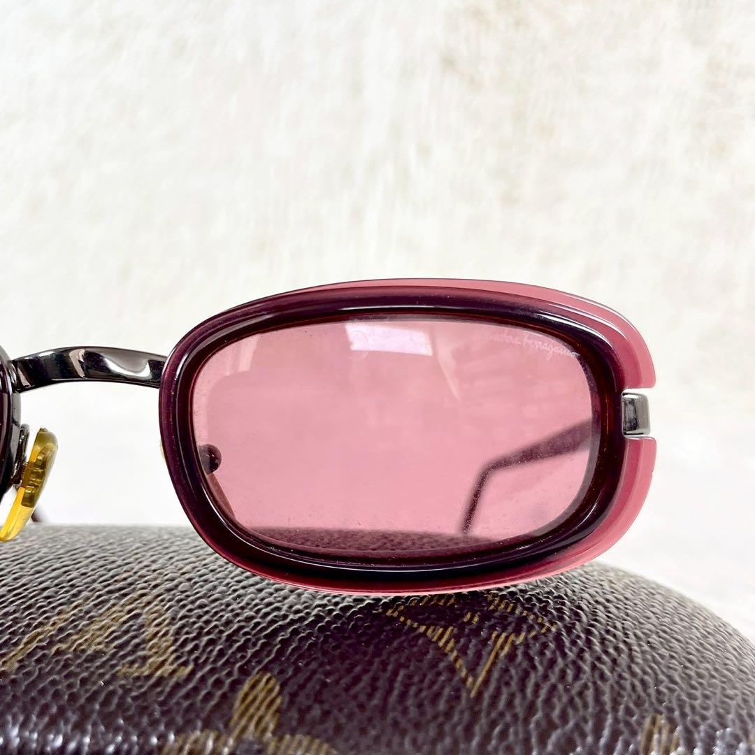 美品　Salvatore Ferragamo　1016　レッドレンズ・フレーム