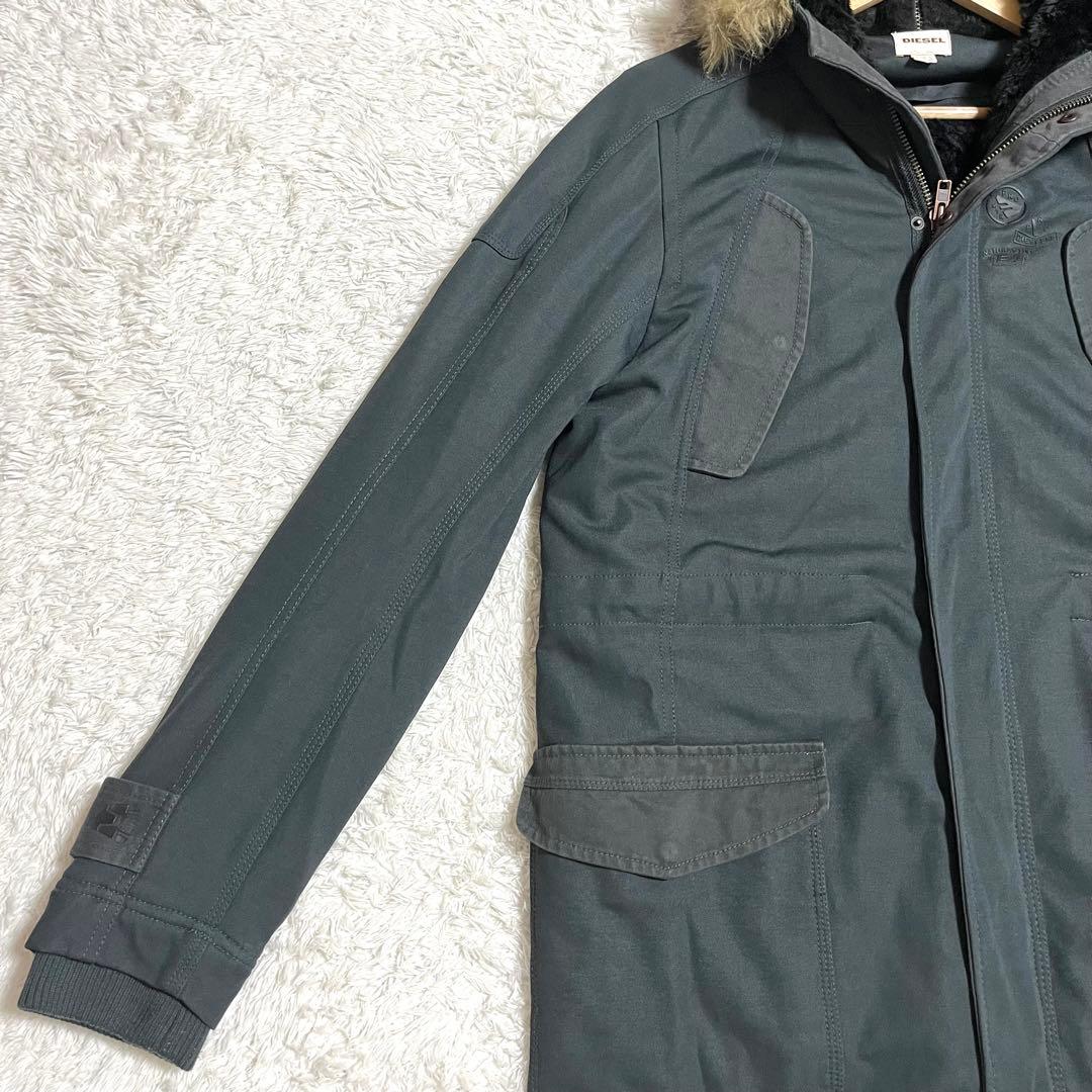 ✨激レア✨DIESEL モッズコート N-3B ロング フーディ Lサイズ