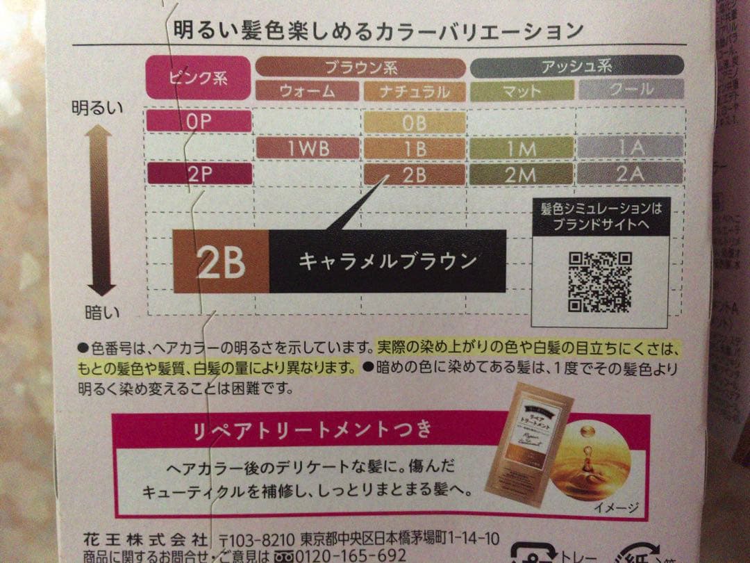 【10個セット】花王ブローネ　ルミエスト 白髪染め 1B 2B 1M
