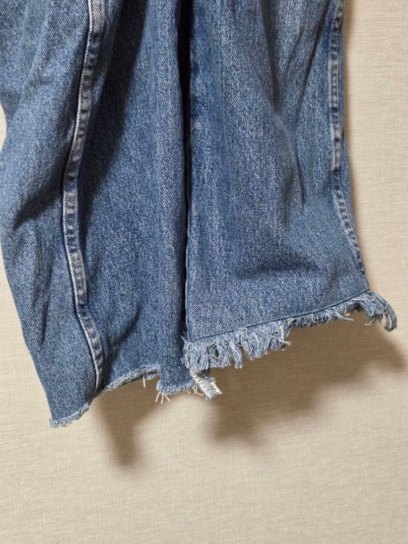 メゾンエウレカ ヴィンテージリワークバギーパンツ Sサイズ 美品