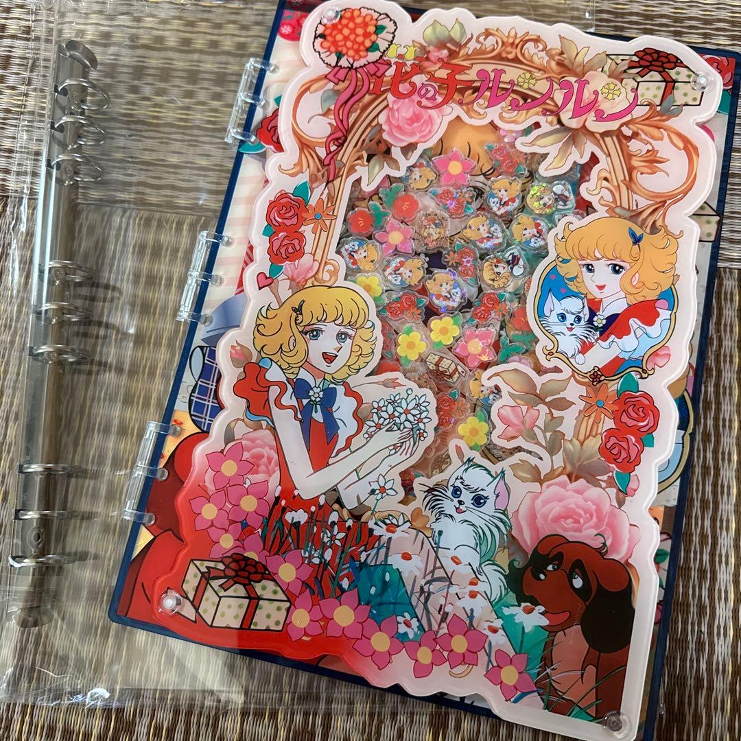 シャカシャカノート　A4サイズ　昭和レトロ　花の子ルンルン