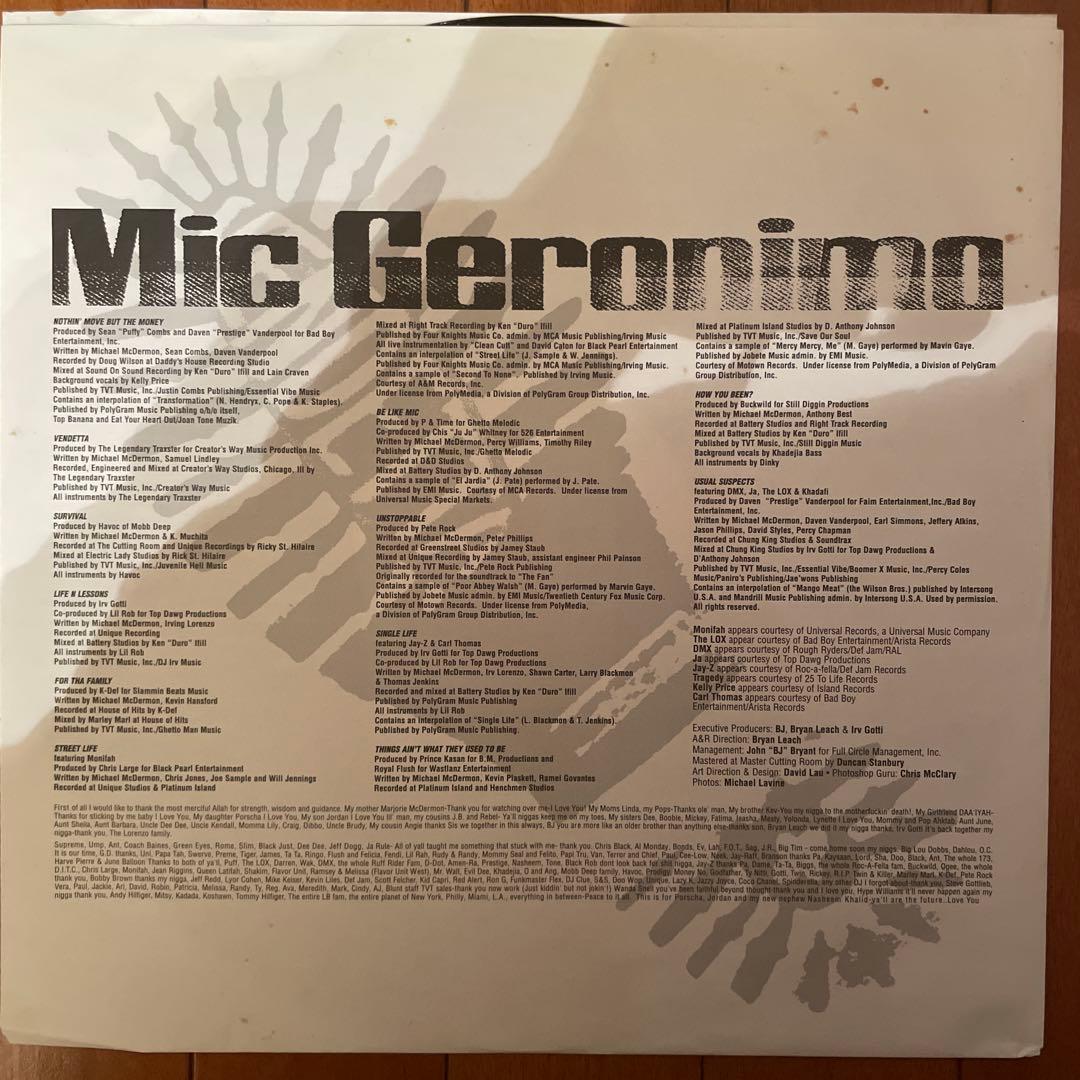 Mic Geronimo 2nd アルバム レコード