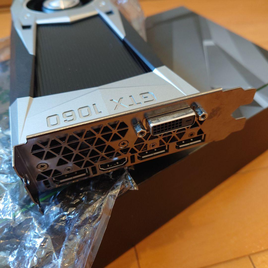 グラフィックボード・グラボ・ビデオカード NVIDIA GeForce GTX 1060 FE