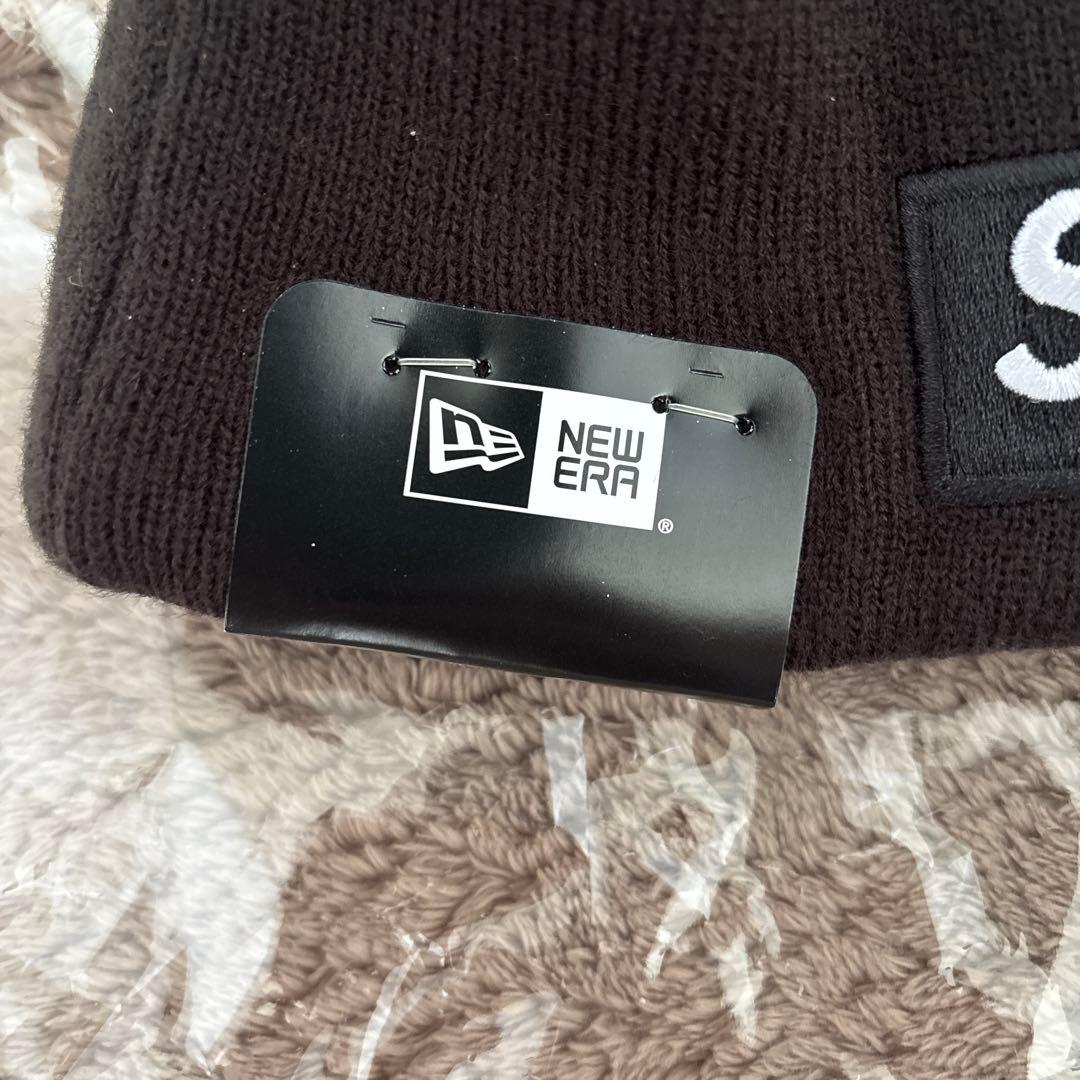 帽子 Supreme x New Era Box Logo Beanie\"Black\"