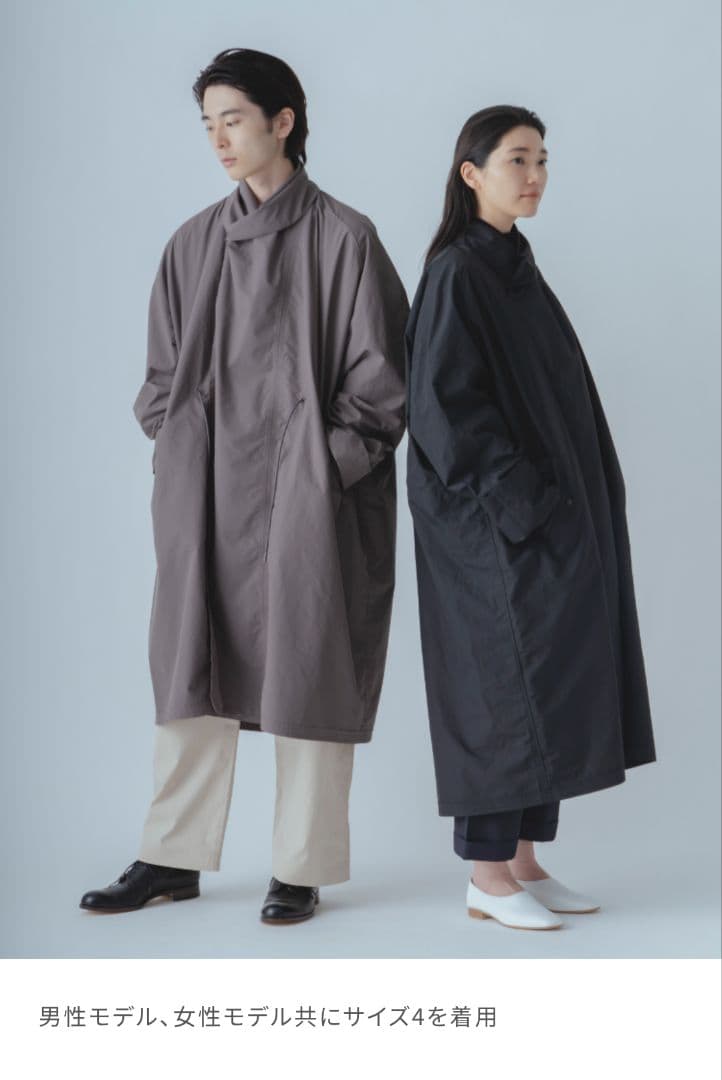【ユニセックス】美品 5W ゴワット sand　モッズコート　小野諭