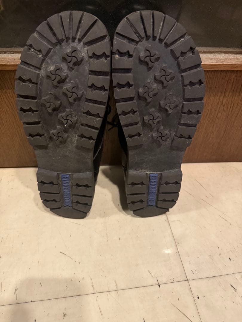 BIRKENSTOCK ギルフォード 26.5 ポストマン 黒 レザー 41