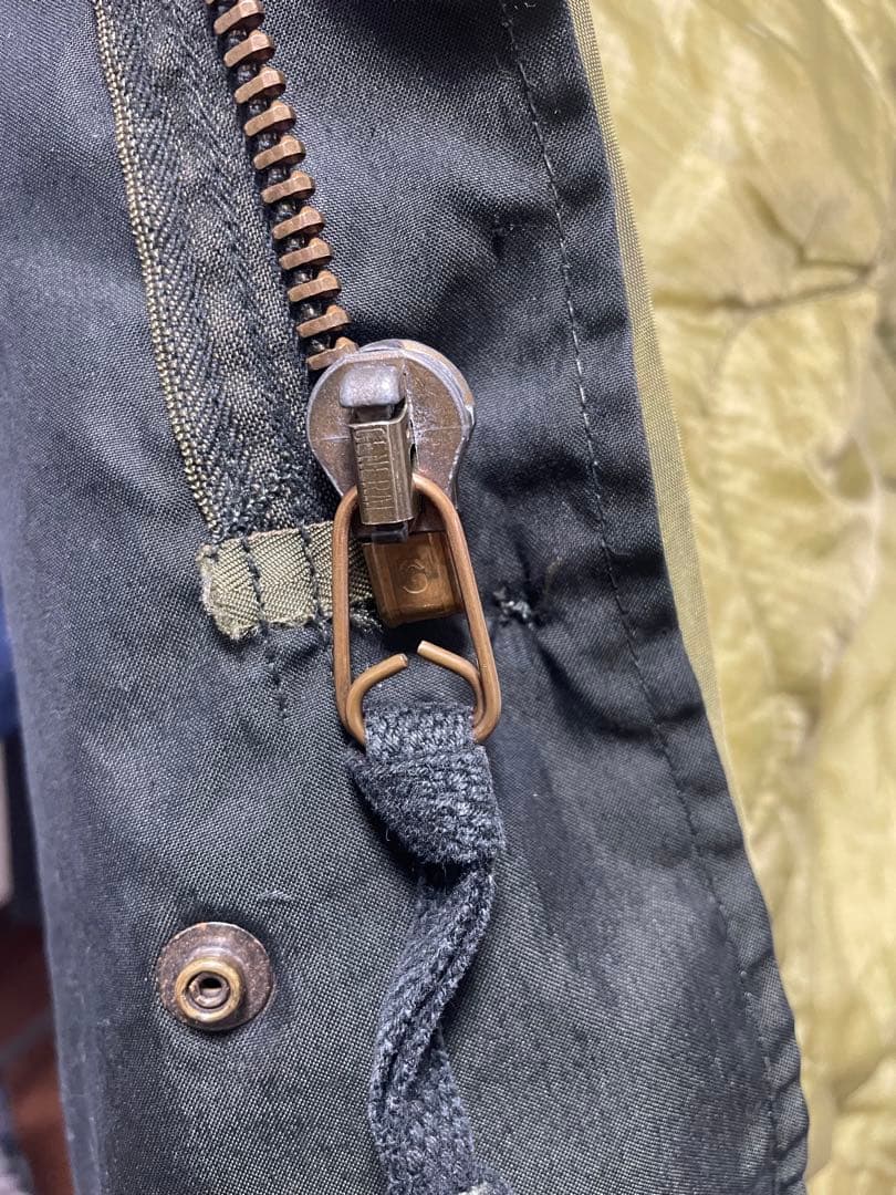M65 フィッシュテールパーカー フルセット 黒染め モッズコート 米軍実物