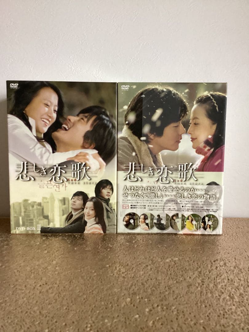悲しき恋歌 DVD-BOX 2BOXセット 韓流ドラマ 字幕 吹替