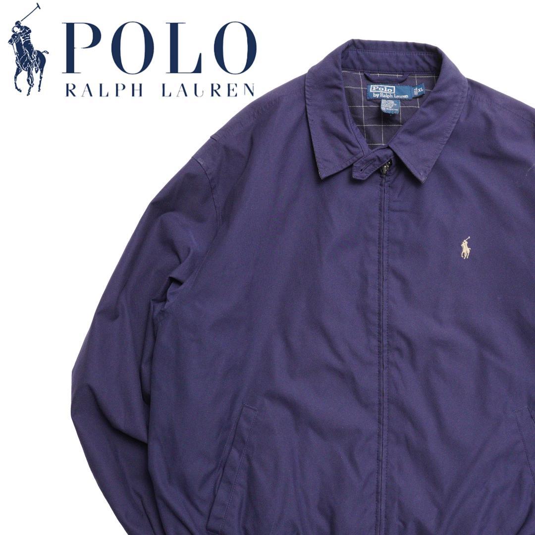 Ralph Lauren スウィングトップ ネイビー XL ワンポイントポニー