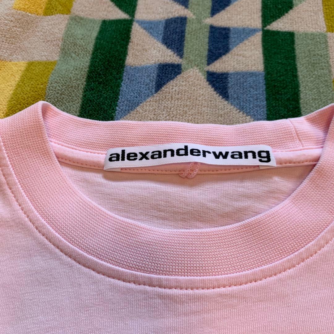 【新品同様】alexanderwang ピンク Tシャツ