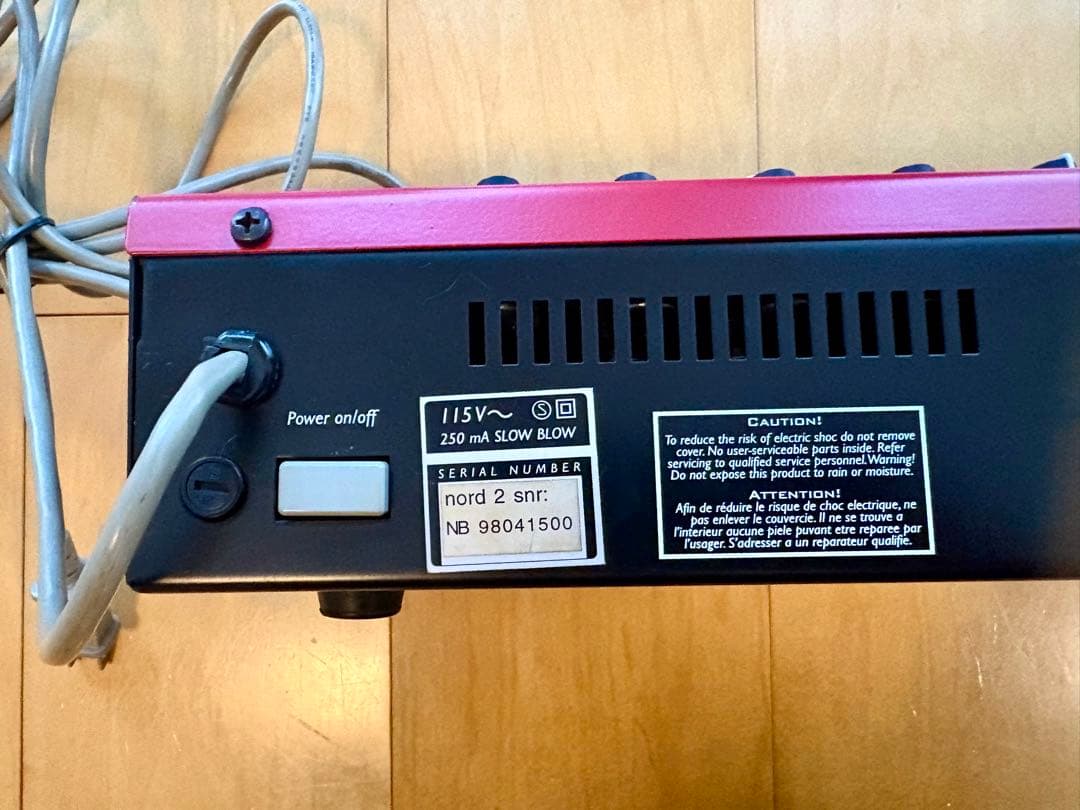 CLAVIA NORD RACK 2 バーチャルアナログシンセサイザー