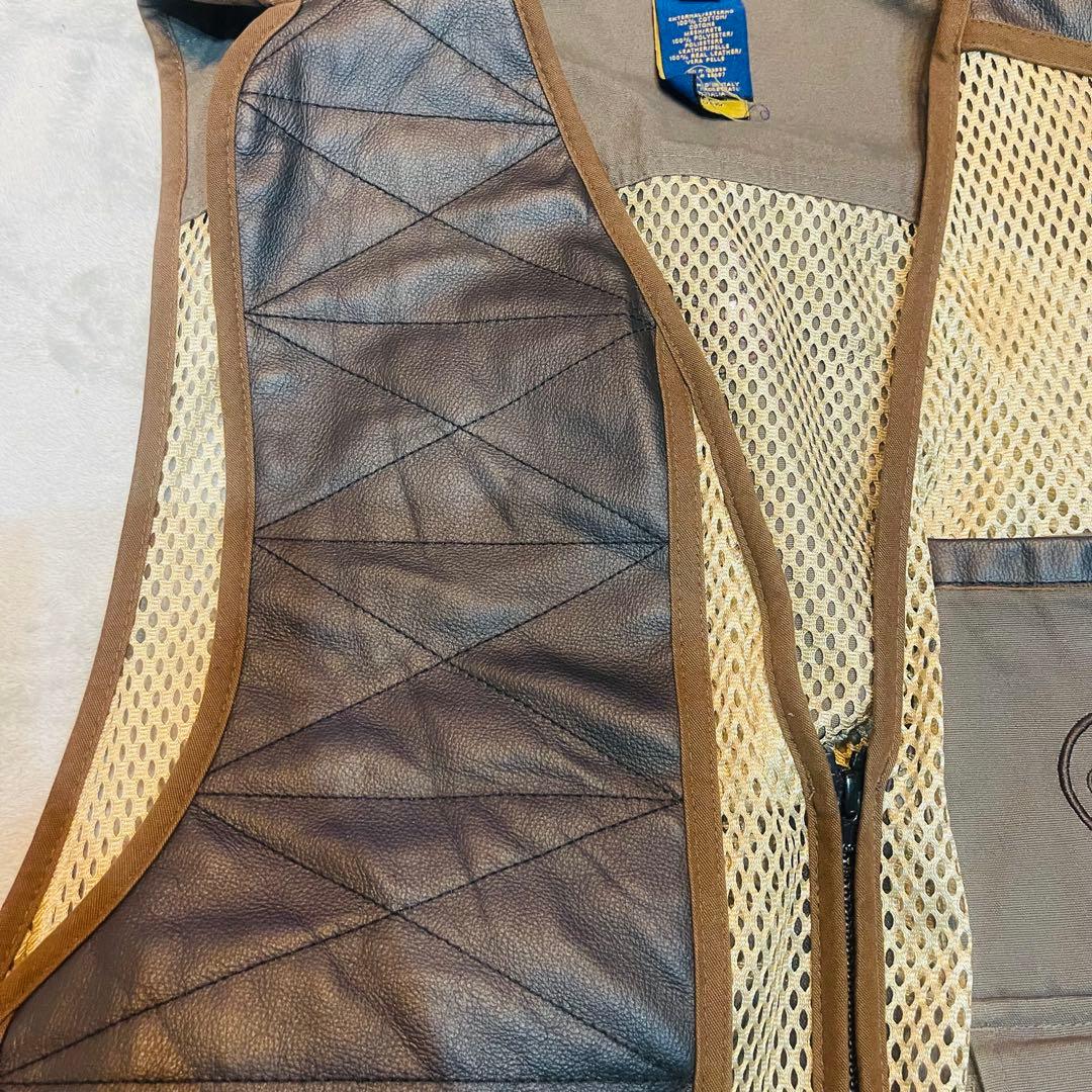 BERETTA ベレッタ シューティングベスト 射撃 メッシュ XL ゴールド