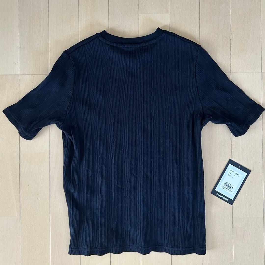 フレッドペリー ネイビー tシャツ　FRED PERRY