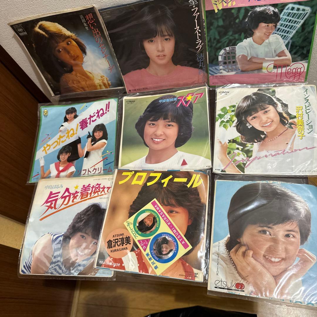 80年代邦楽 シングルレコード コレクション　B級アイドル