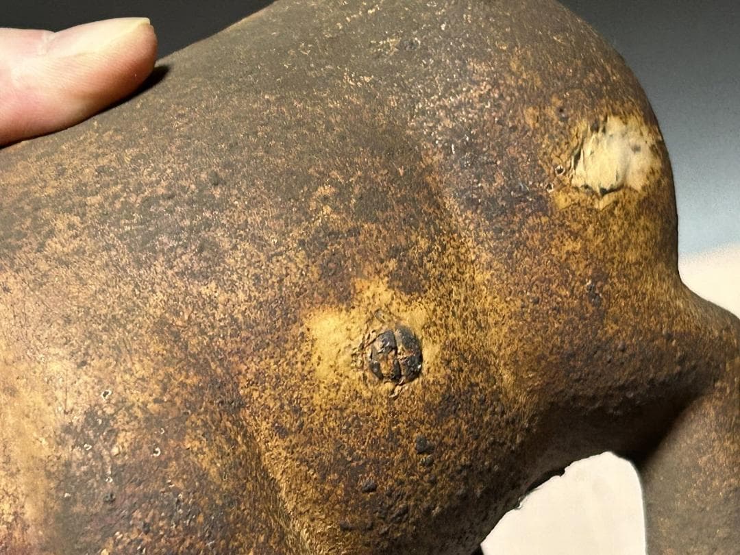 ビンテージ　アイアン　錆　豚　貯金箱　置物　キャストアイアン　鋳鉄製