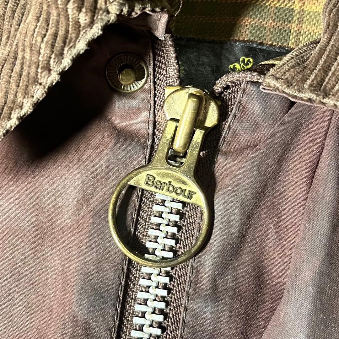 Barbour 90s BEAUFORT ブラウン オイルドENGLAND