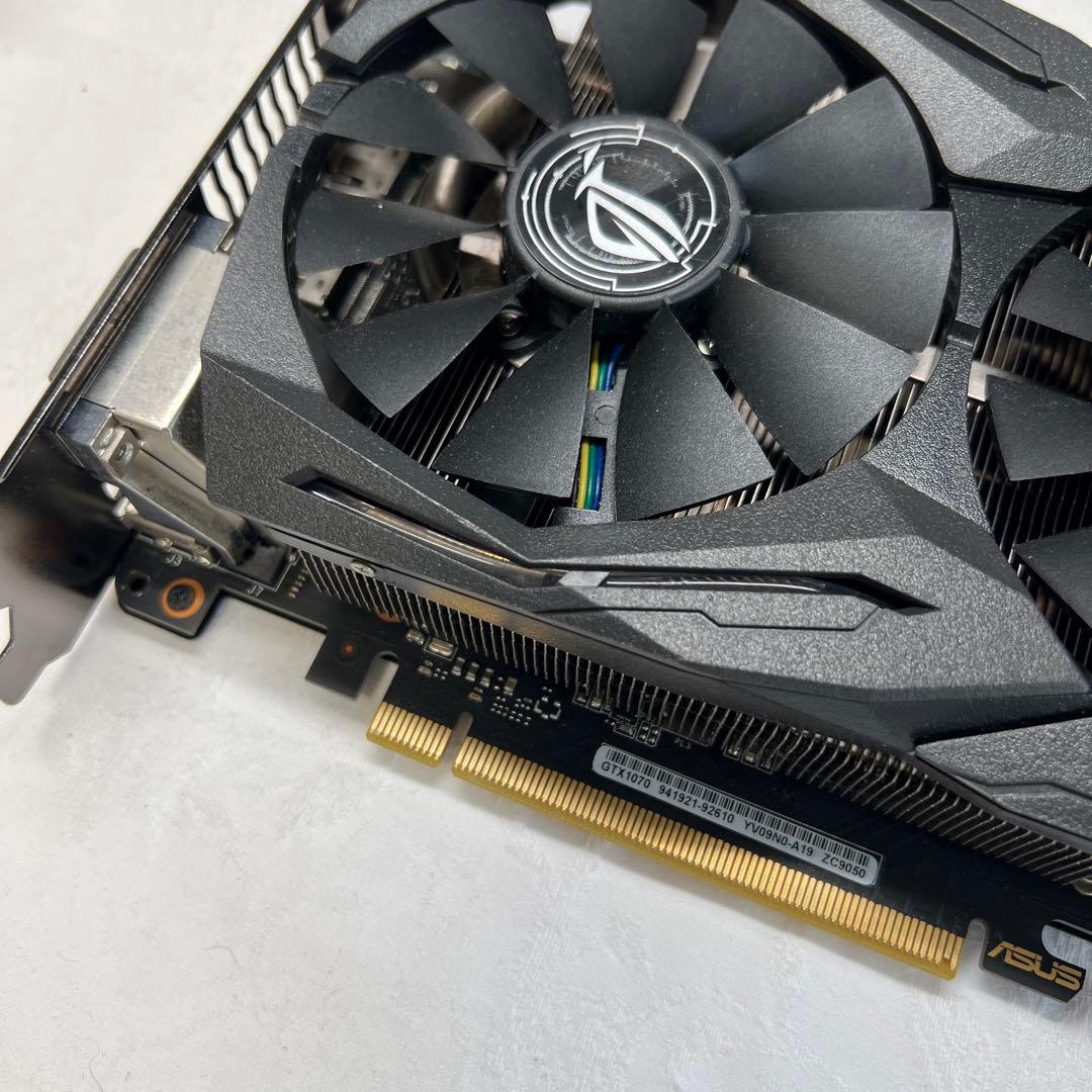 グラフィックボード・グラボ・ビデオカード NVIDIA GeForce GTX1070 ASUS STRIX GAMING