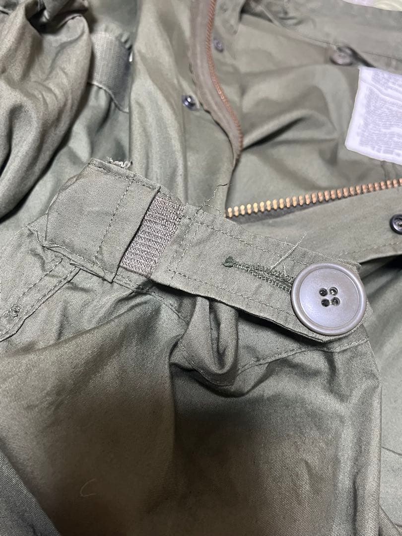 80s 米軍実物 M65フィッシュテール　XL シェルのみ　野村訓市　m-65