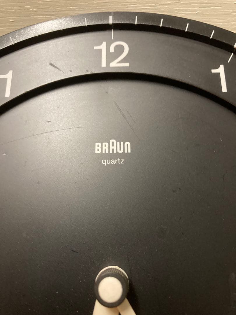 BRAUN 掛け時計 Type-4861 ヴィンテージ