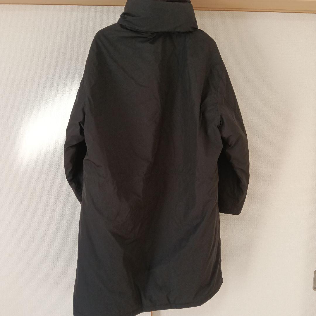UNIQLO C ブラック フーデッドコート