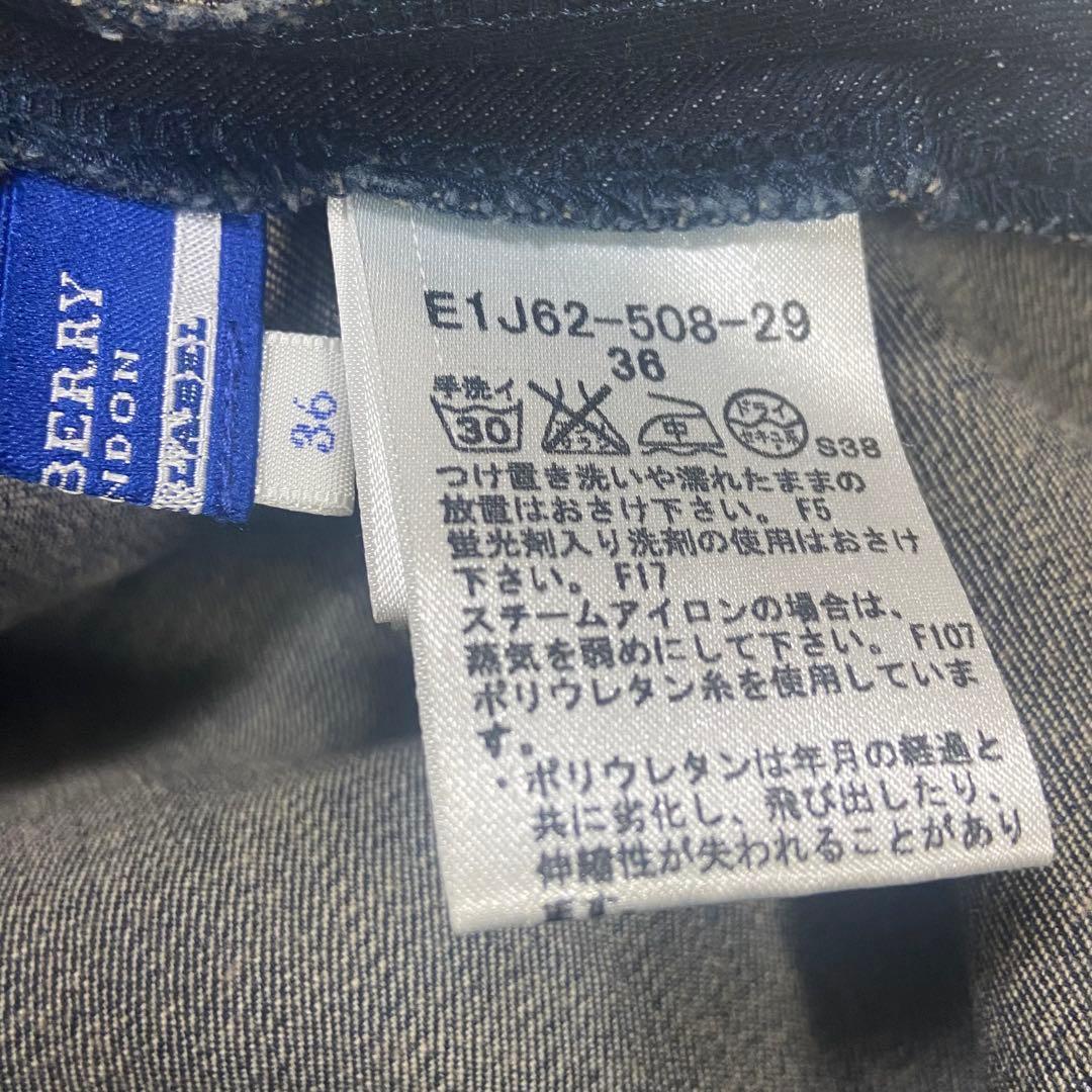 バーバリーブルーレーベル　ワンピース　デニムワンピース　36 S