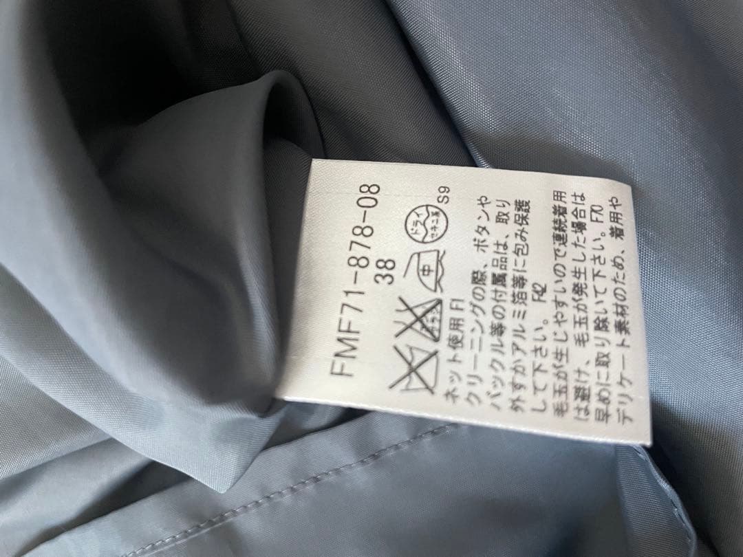 BURBERRY BLUE LABEL チェック柄 半袖ワンピース 38