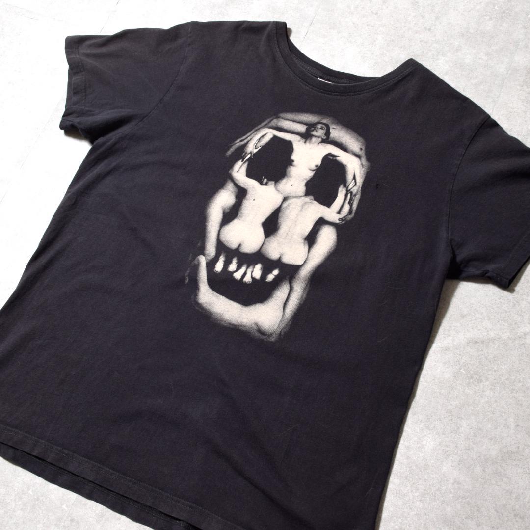 90〜00s サルバトール・ダリ 官能的な死 ヴィンテージ アート Tシャツ 黒