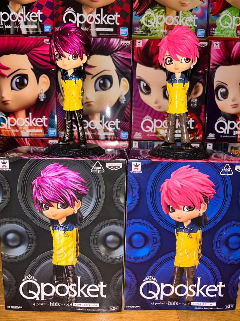 Qposket フィギュア 16体セット hide