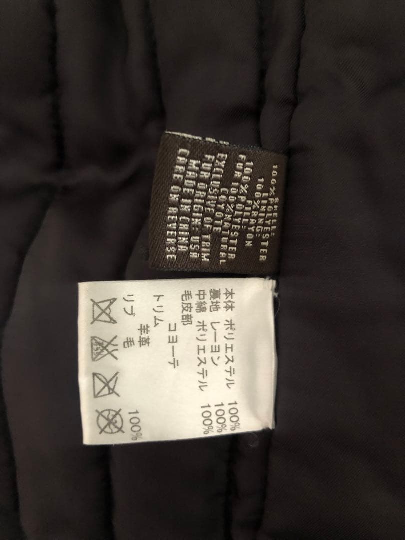COACH モッズコート コヨーテファー　M51 fishtail parka