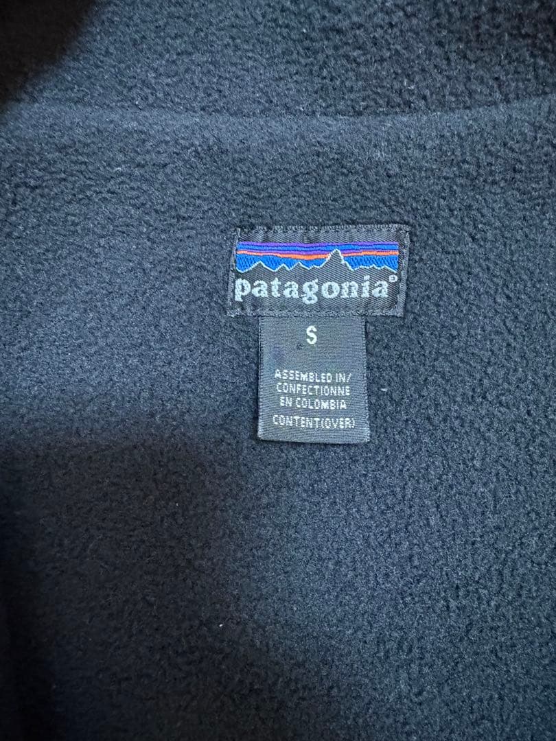 Patagonia シェルドシンチラ　ベスト　S ブラック