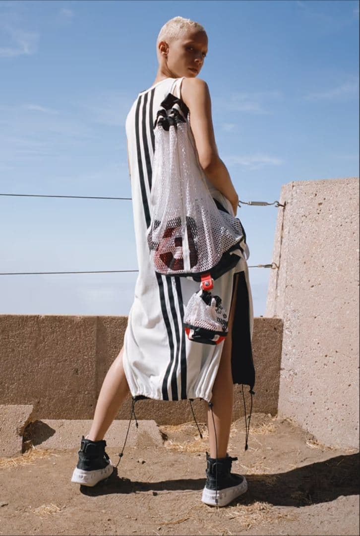 Y-3 U DRAWSTRING LONG TANK　adidas タンクトップ