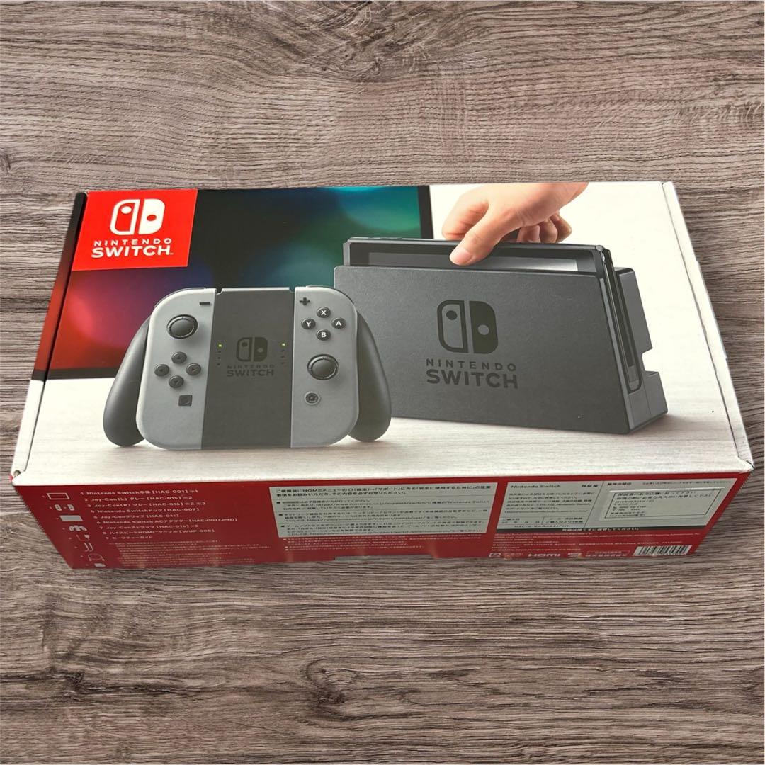 Nintendo Switch HAC-001 本体 グレー【動作確認済】