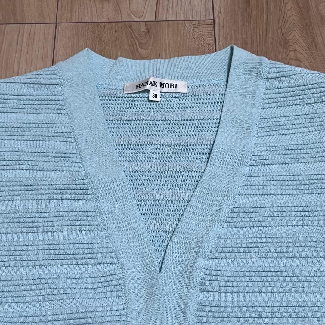 HANAE MORI ハナエモリ × GOSEN KNIT カーディガン　38