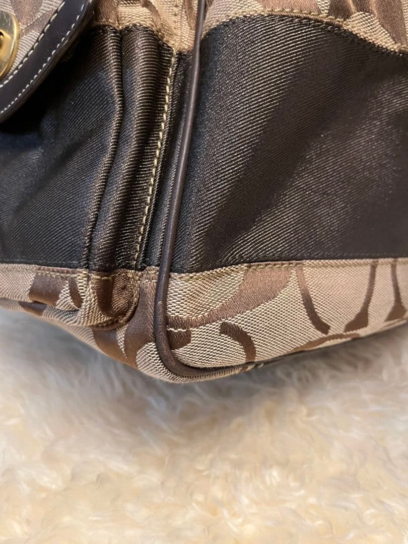 【美品】COACH ボストンバッグ ロゴ