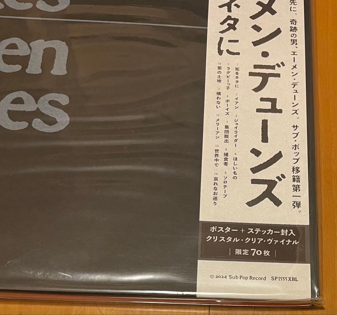 新品未使用品 AMEN DUNES death jokes