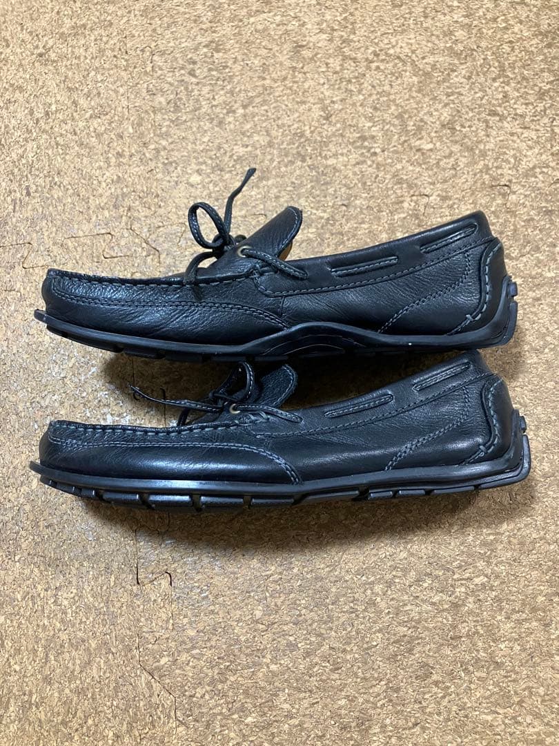 Clarks ブラックレザー シューズ