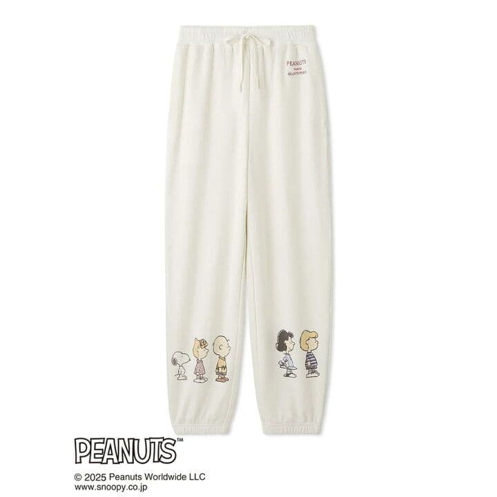 PEANUTS gelato pique HOMME ADIEU裏毛ロングパンツ