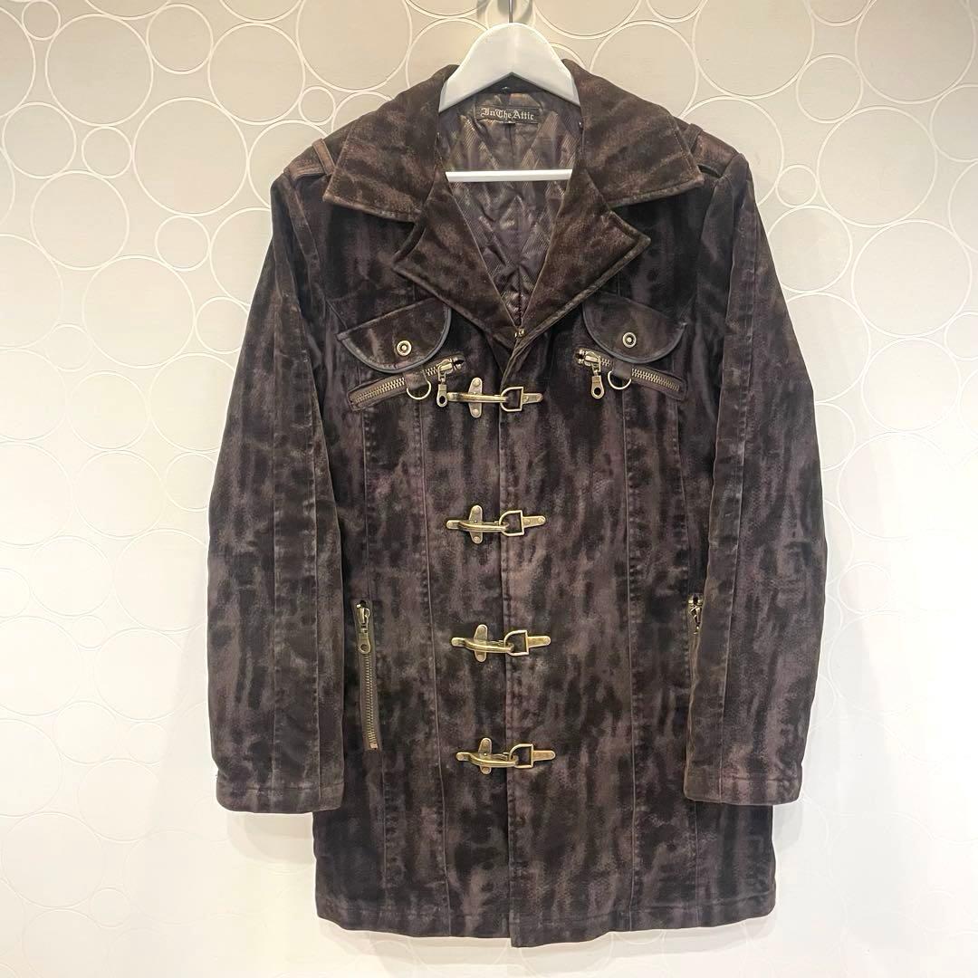 【美品】In The Atticトグルコート ミリタリー ファー付き L