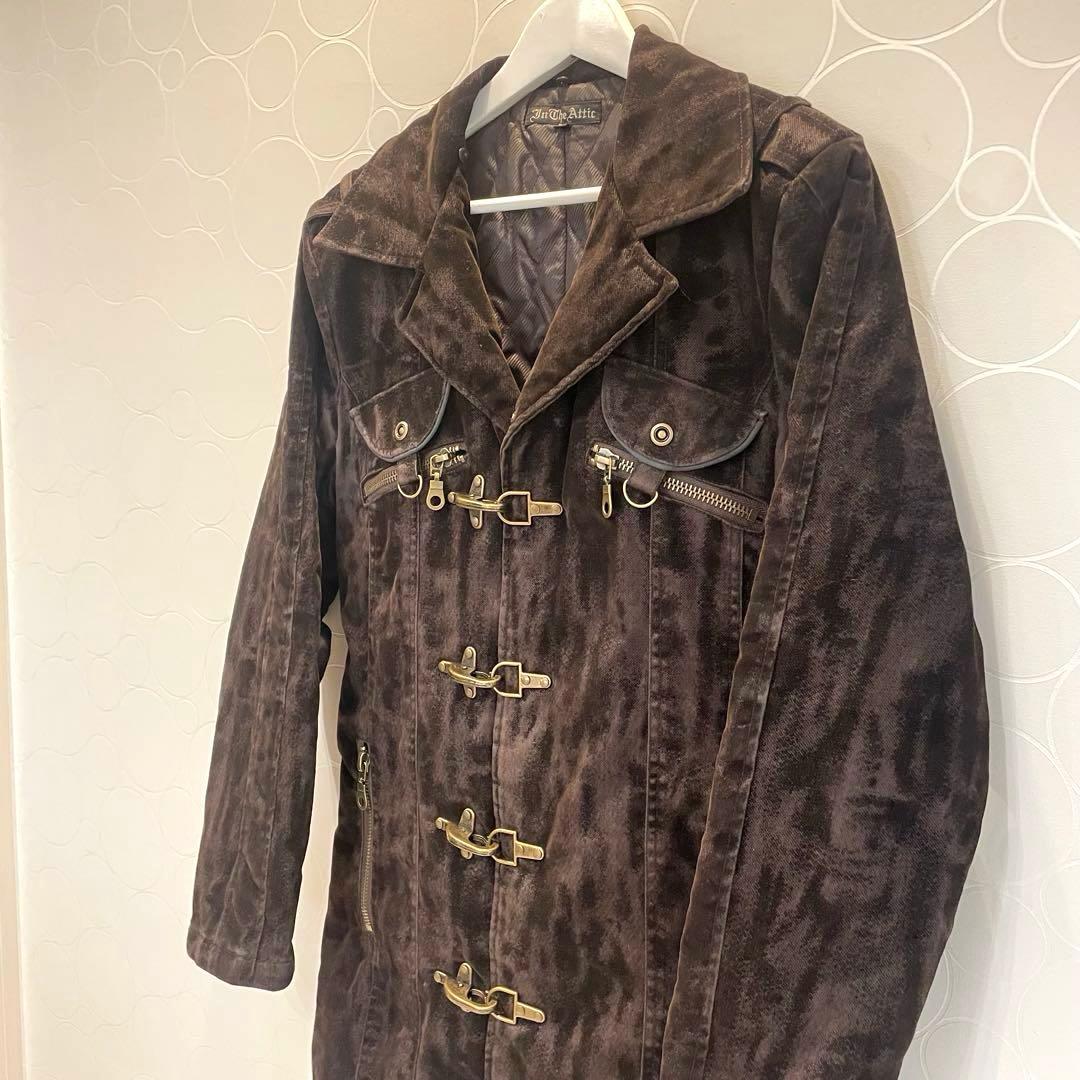 【美品】In The Atticトグルコート ミリタリー ファー付き L