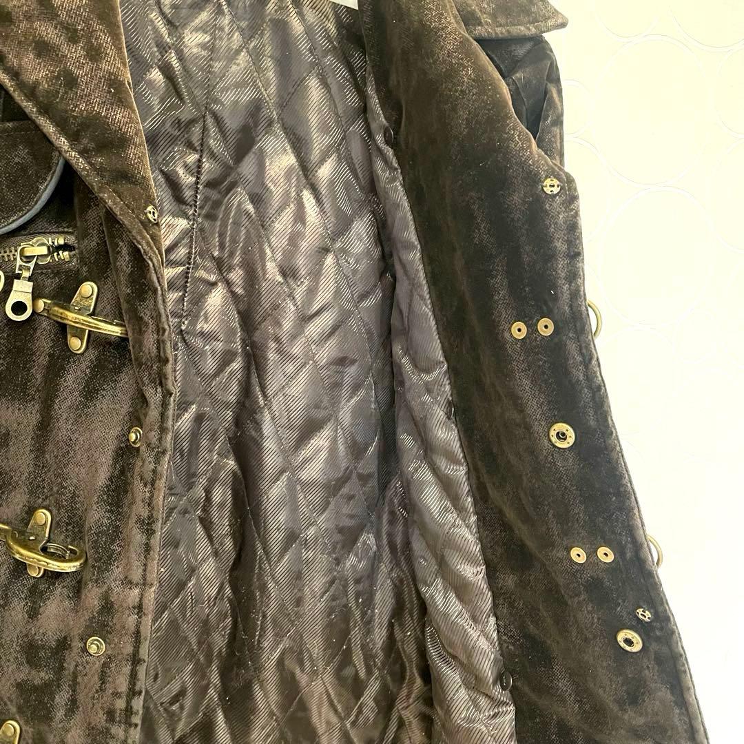 【美品】In The Atticトグルコート ミリタリー ファー付き L