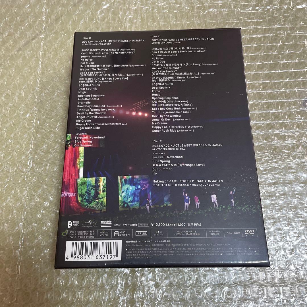 ACT:SWEET MIRAGE in JAPAN 初回限定盤DVD(未開封)