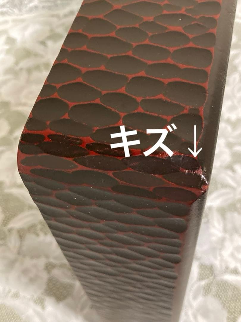 鎌倉彫衣装盆（昭和レトロ）　乱れ箱2枚入れ子