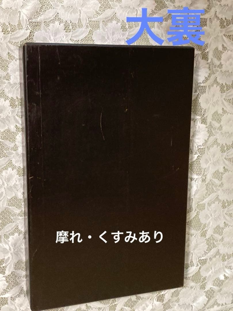 鎌倉彫衣装盆（昭和レトロ）　乱れ箱2枚入れ子