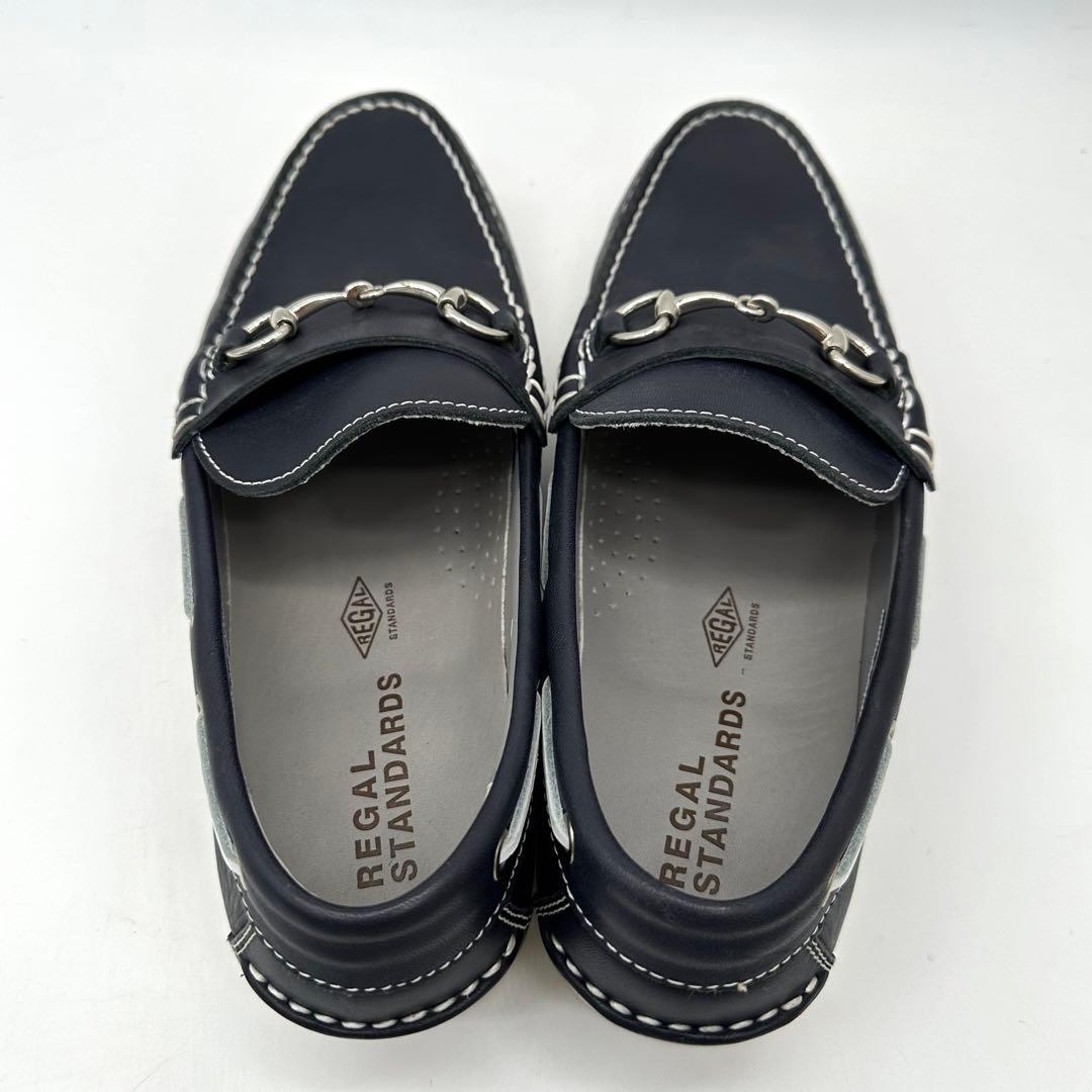 〈極美品〉REGAL STANDARD リーガル【25.5】ビットデッキシューズ