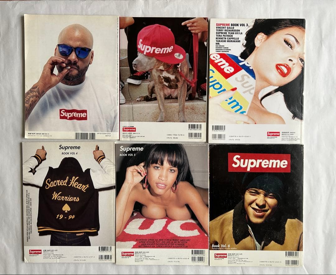 supreme book vol.1〜vol.6