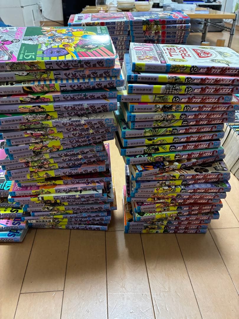 ジョジョの奇妙な冒険　現在までの既刊全シリーズ全巻初版　送料込み