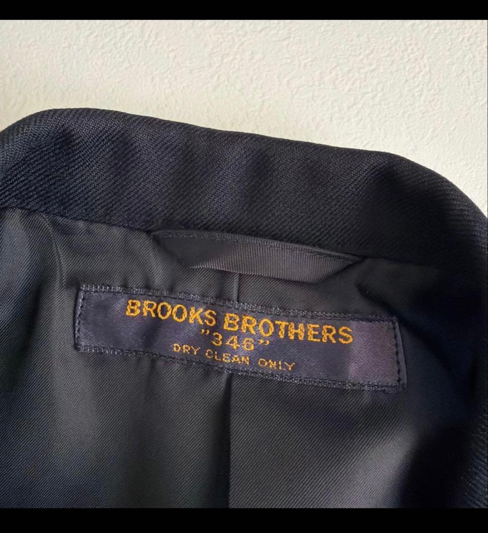 美品 BROOKS BROTHERS 紺ブレ 金ボタン テーラード ジャケット